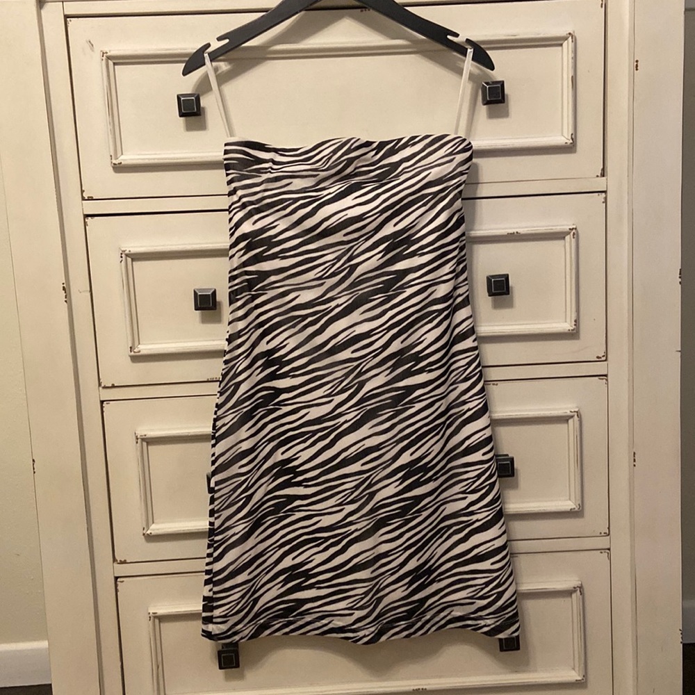 Strapless dress